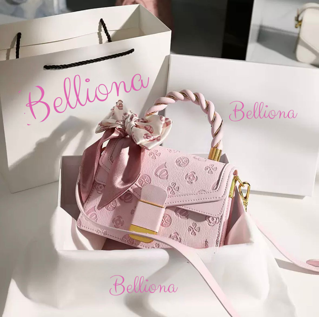 Pink Coquette Icon Bag - Velora Luxury Fashion