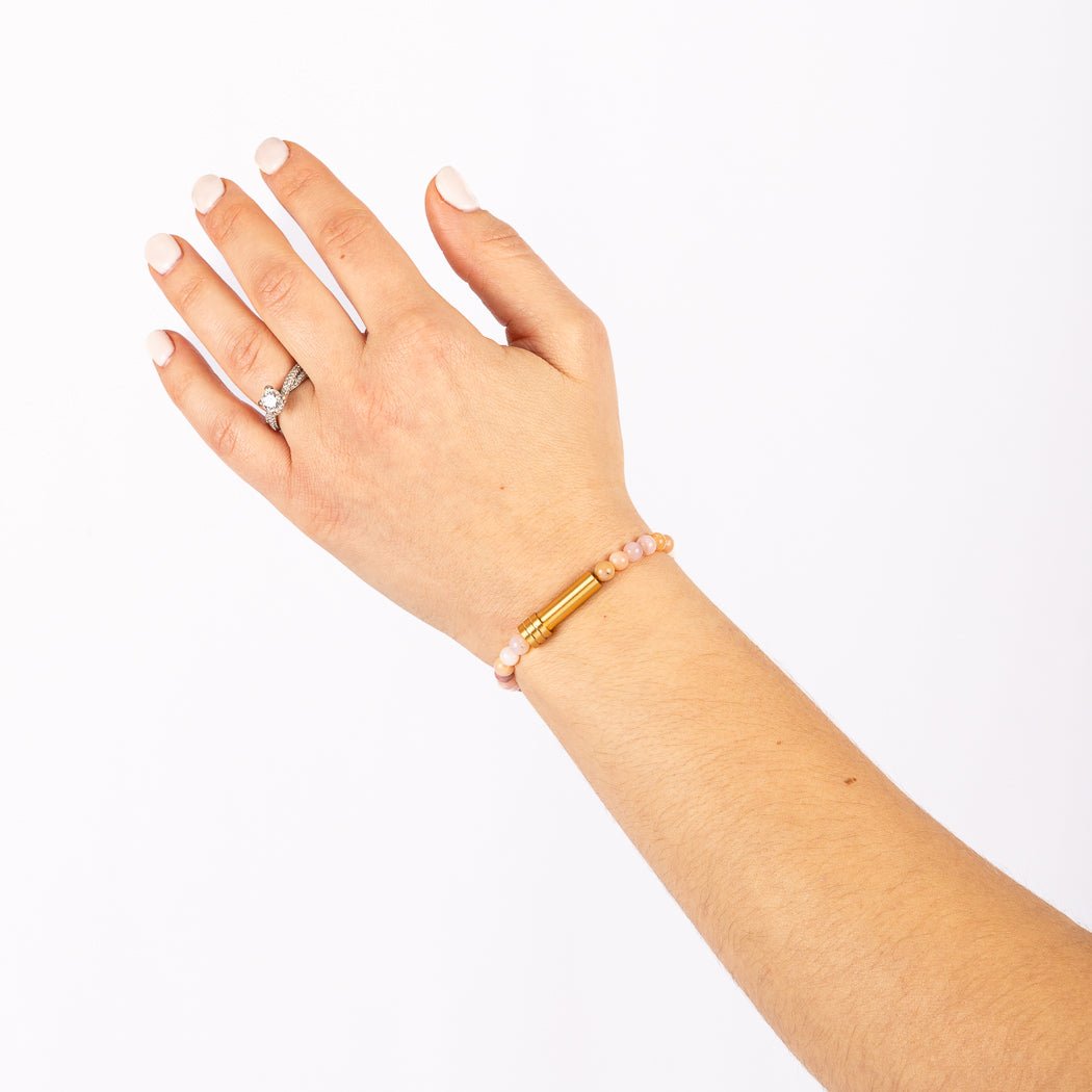 Pink Opal Intention Bracelet - Velora Luxury Fashion
