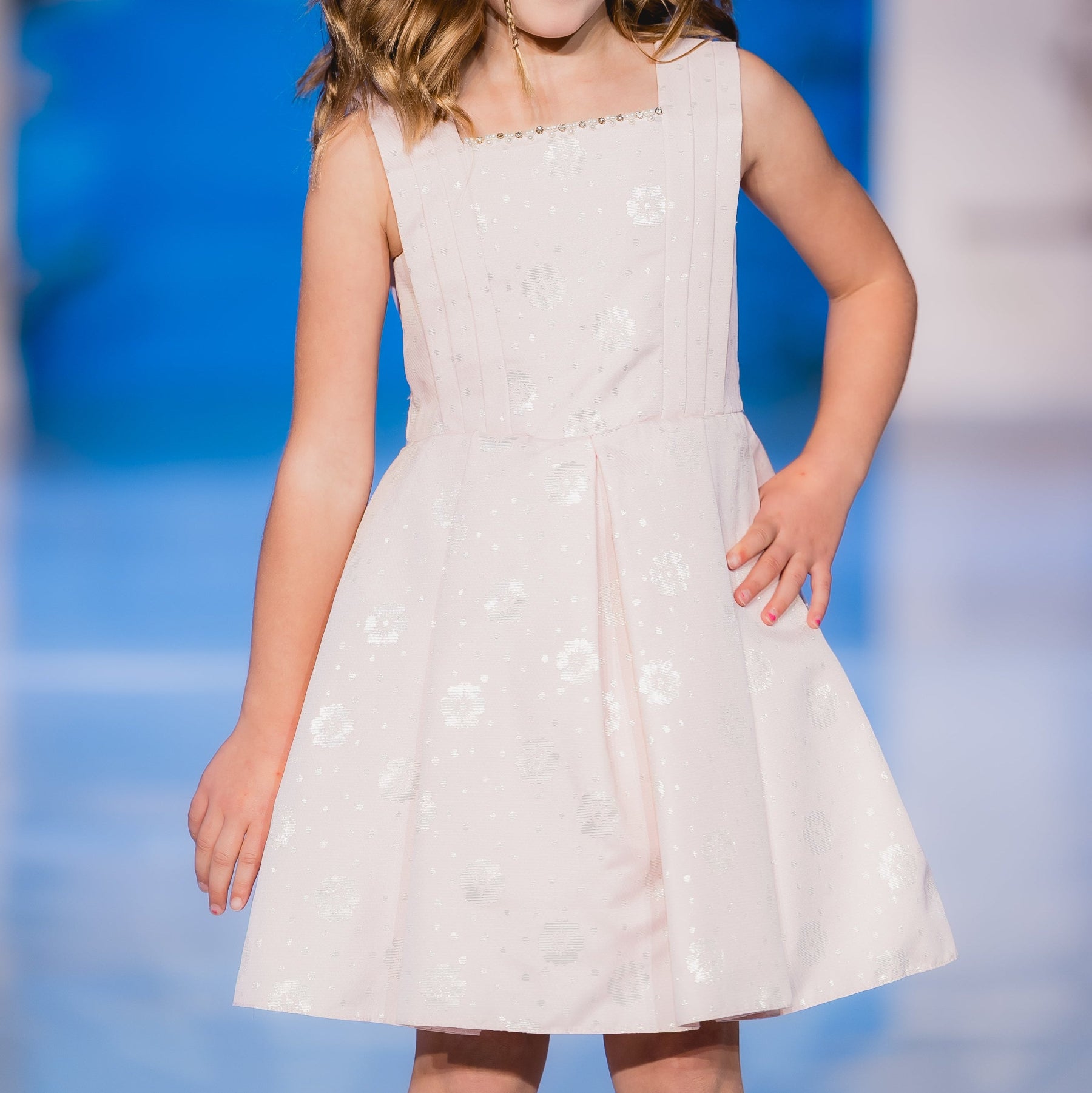 Pink Stardust Girls Formal Dress - Velora Luxury Fashion