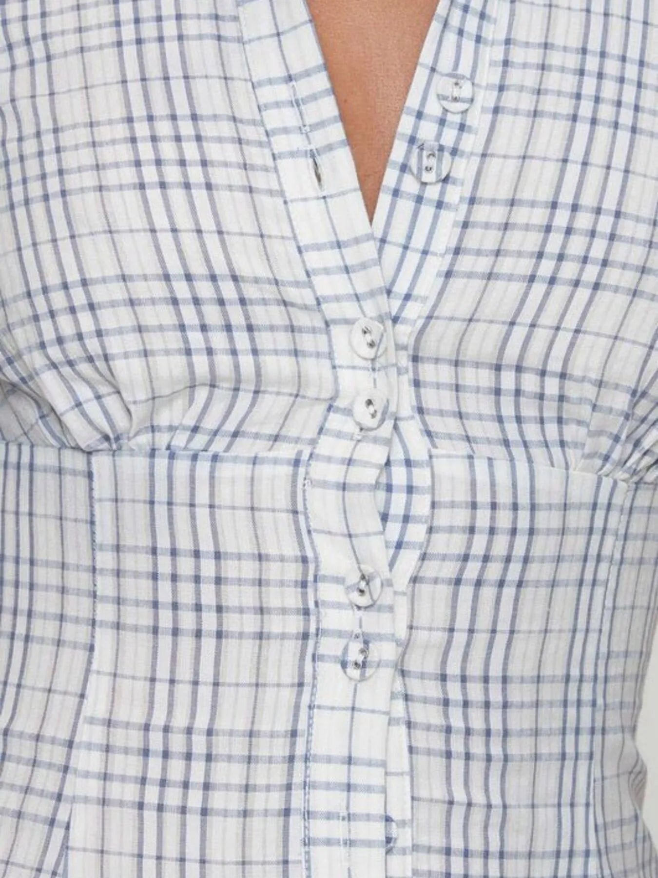 Plaid Short Sleeve Button-Up Shirt - Velora Luxury Fashion