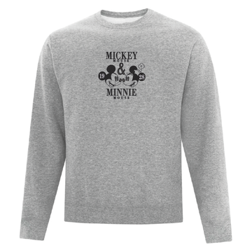 Crewneck Mickey & Minnie brodé