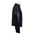 Plonge Leathers Women's Snap Collar Lamb Leather Jacket - Velora Luxury Fashion