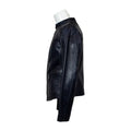 Plonge Leathers Women's Snap Collar Lamb Leather Jacket - Velora Luxury Fashion