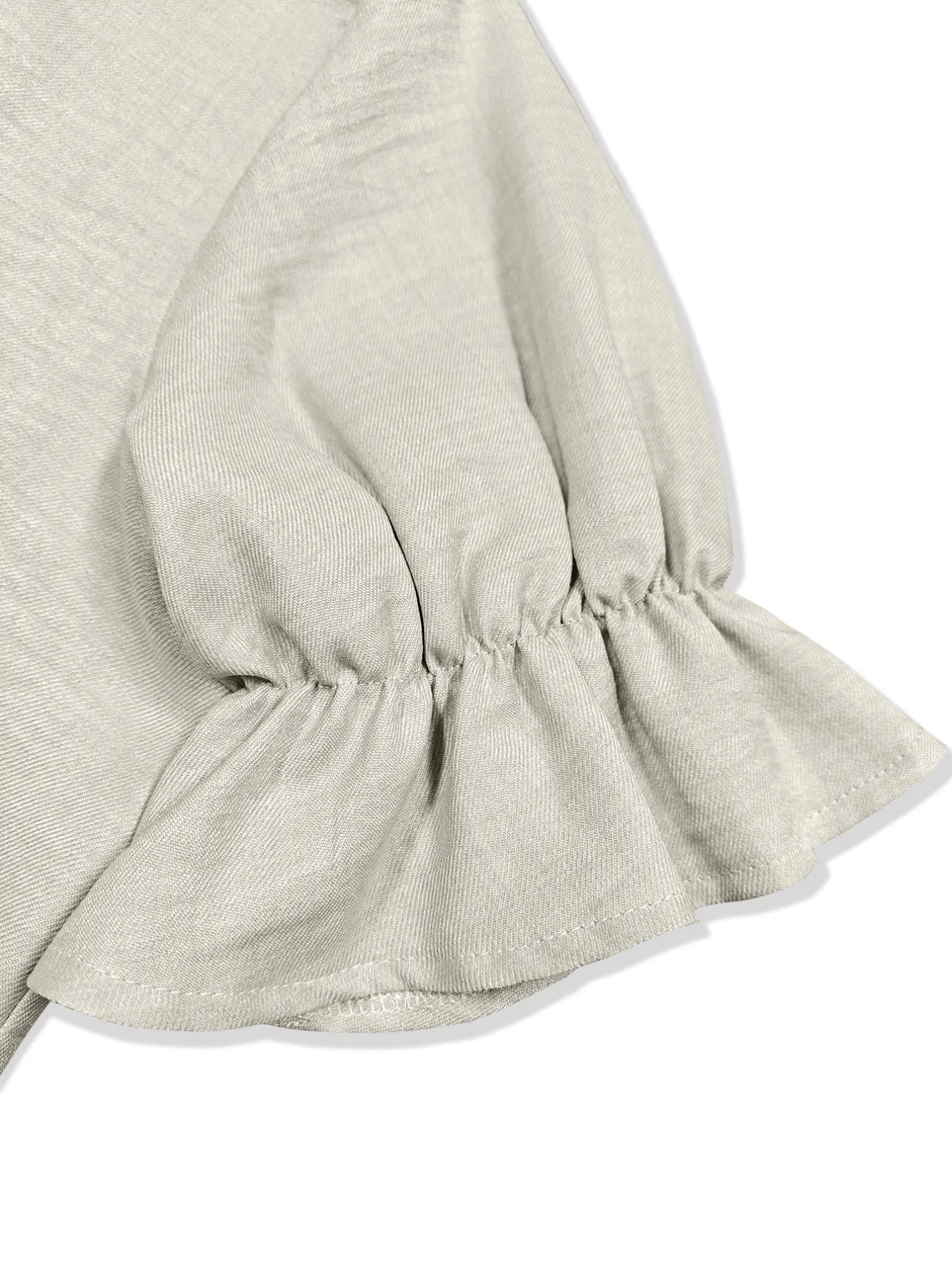 Plus Size Button-Down Shirt and Wide-Leg Pants Set - Velora Luxury Fashion