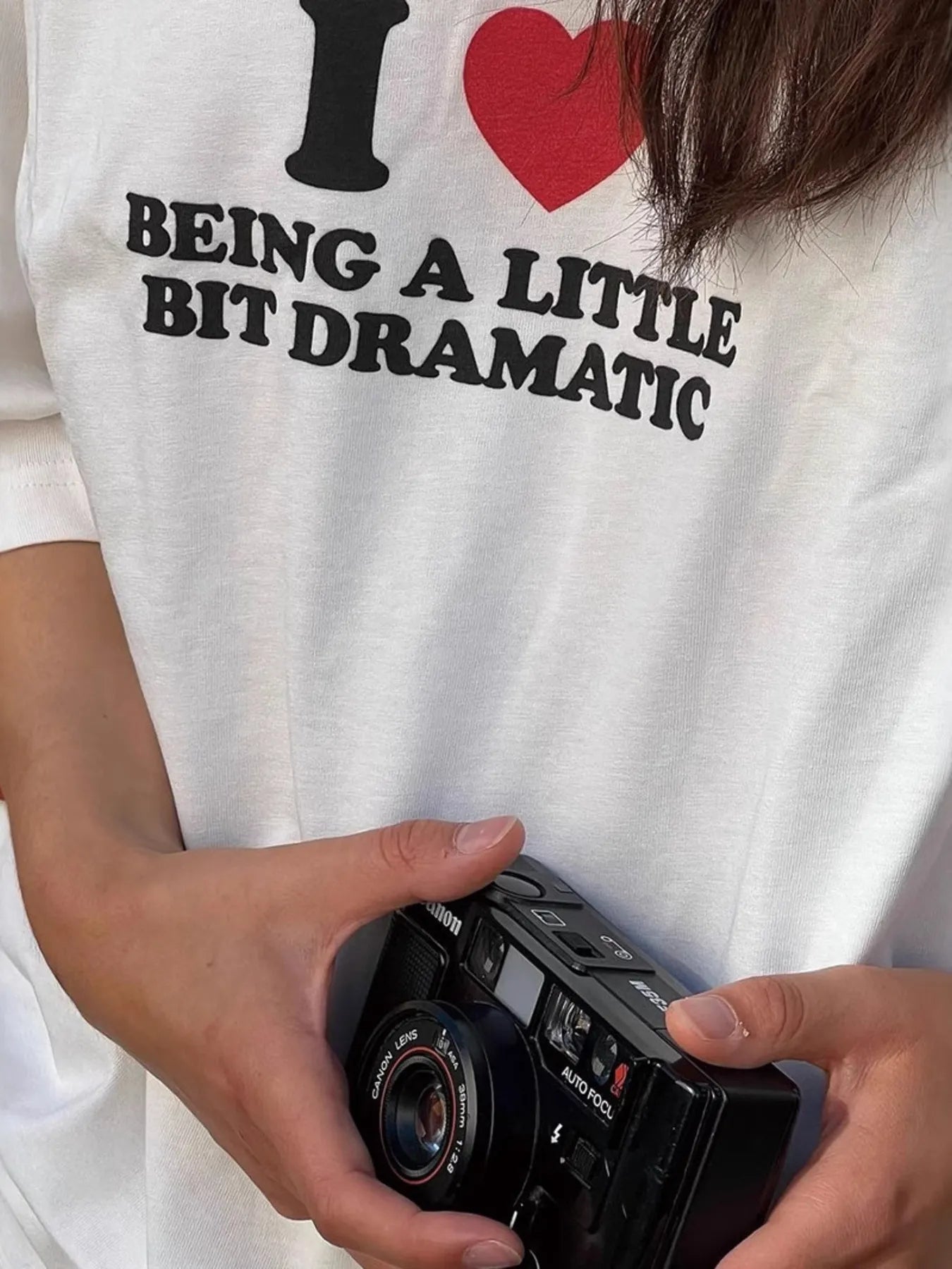 Plus Size Letter Graphic Round Neck Short Sleeve T-Shirt - Velora Luxury Fashion