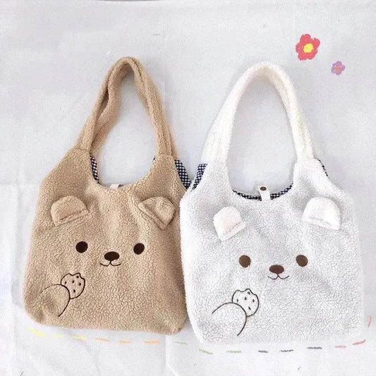 Plush Bag Cute Bear Stereo Ears