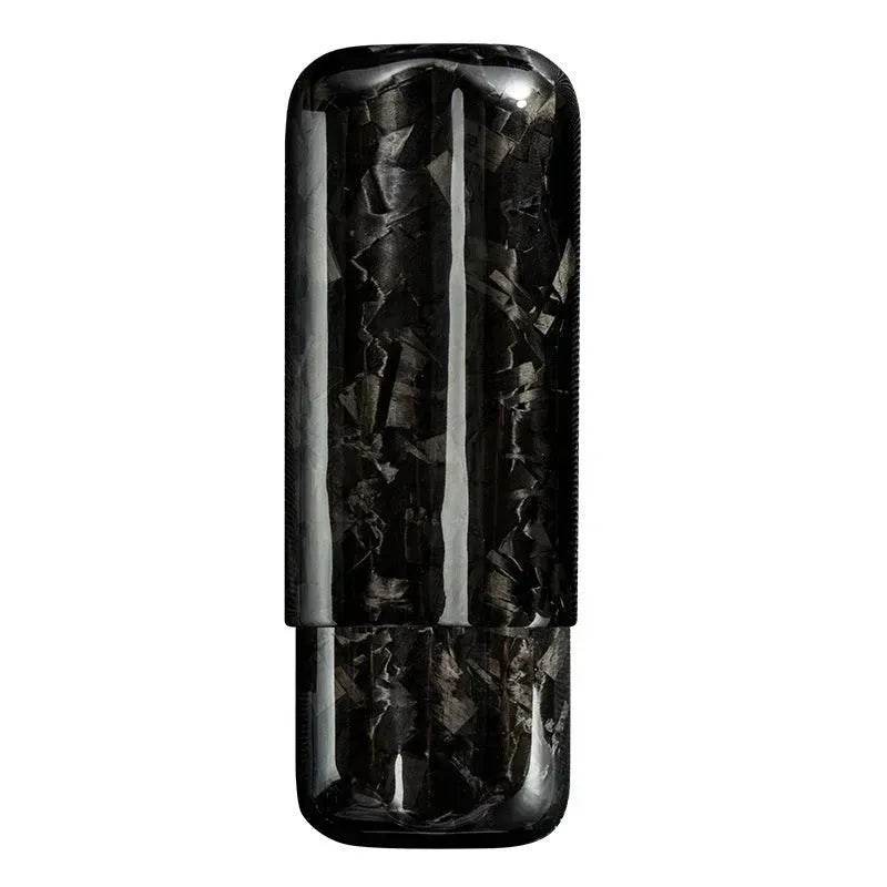 Portable Carbon fibre Travel Cigar case.