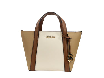 Pratt Leather Canvas Crossbody by Michael Kors - Velora Luxury Fashion