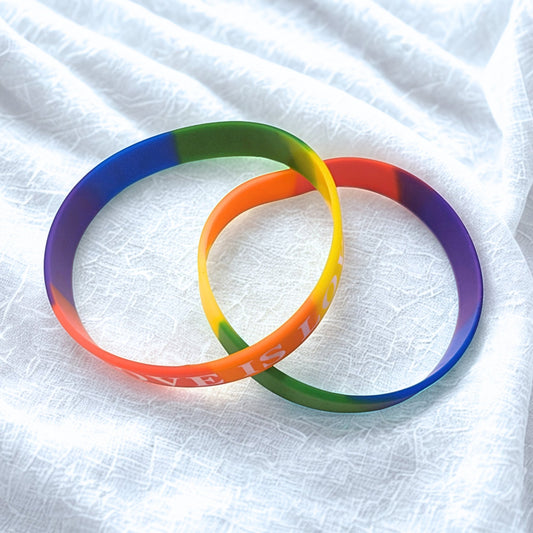 Pride Wristbands (Set of 2) - Velora Luxury Fashion