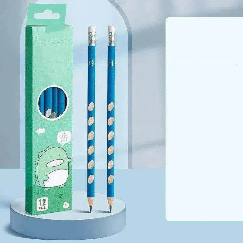 Primary School Students Use Hole-shaped Pencils To Correct Their Grip - Velora