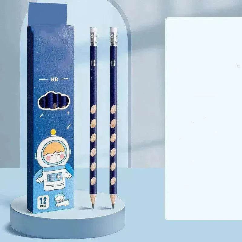 Primary School Students Use Hole-shaped Pencils To Correct Their Grip - Velora