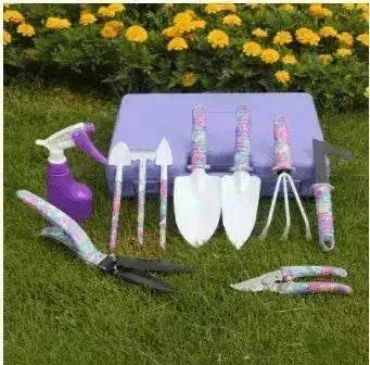 Printed 10-Piece Set Of Affordable Garden Tools Set - Velora