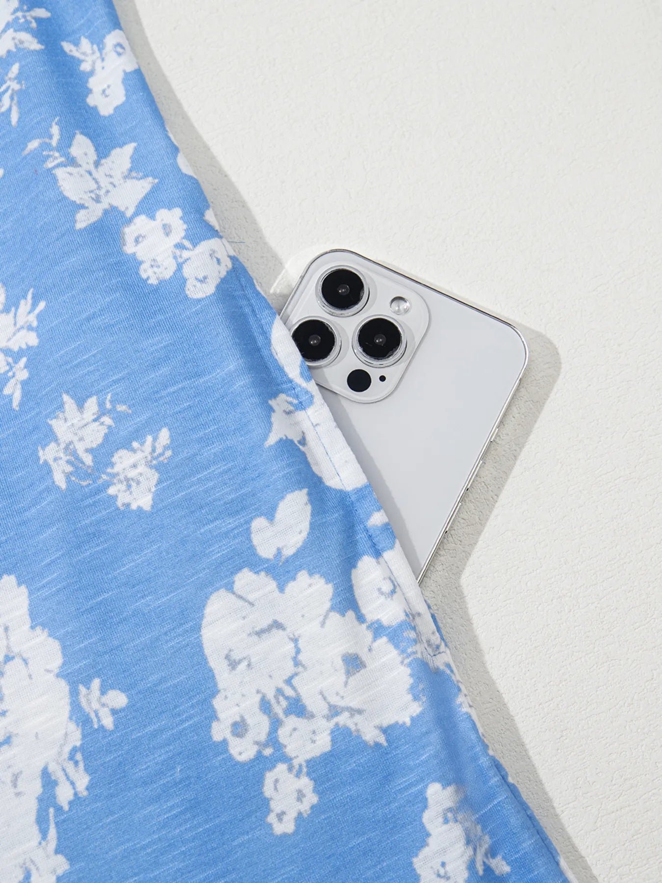 Printed Button-Front Wide Leg Jumpsuit - Velora Luxury Fashion