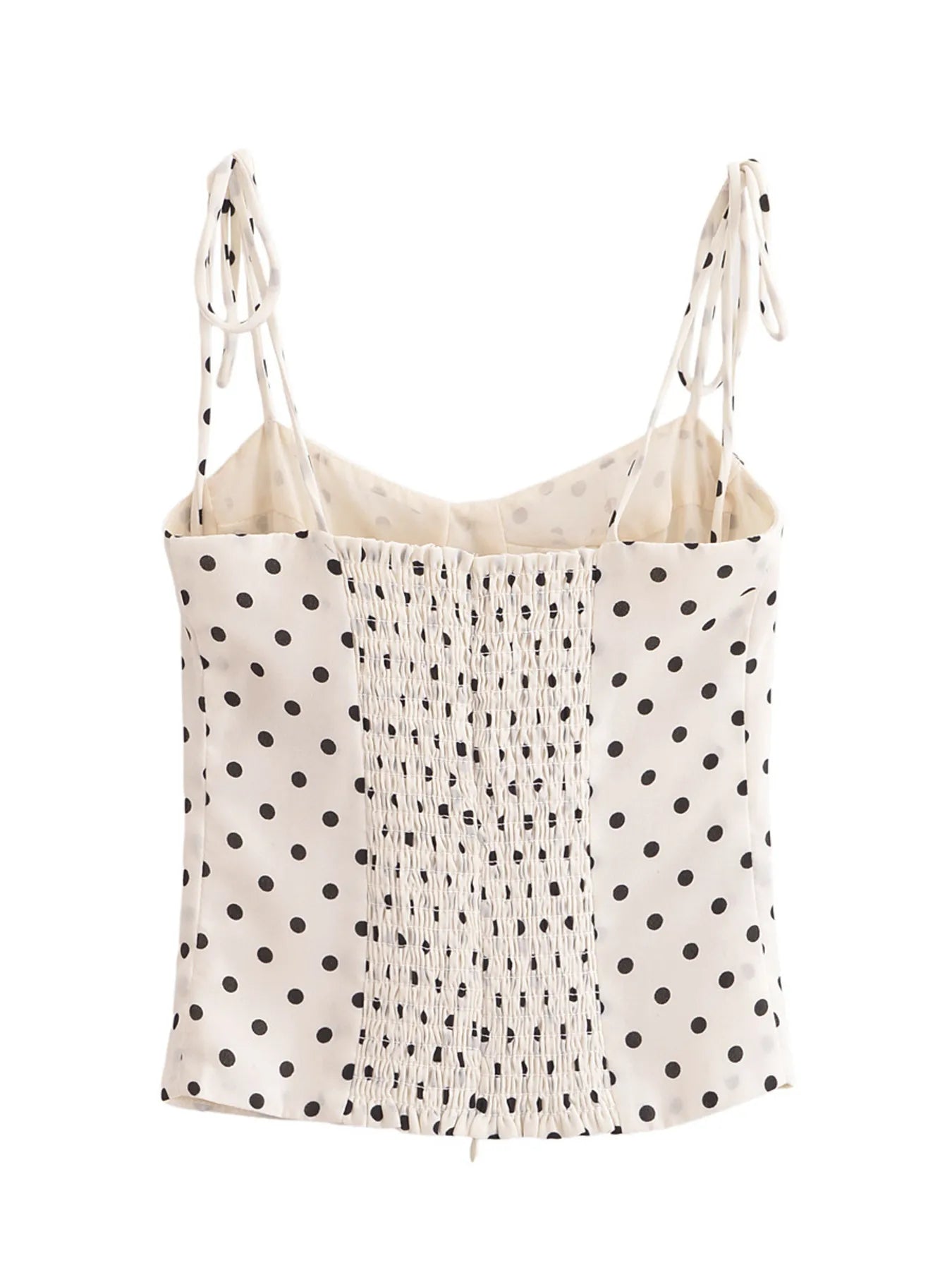 Printed Smocked Cami Top - Velora Luxury Fashion