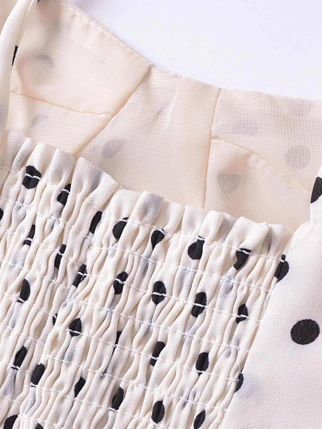 Printed Smocked Cami Top - Velora Luxury Fashion