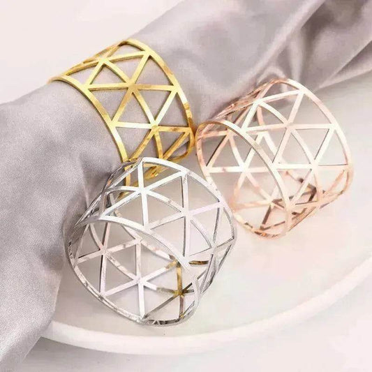 Prismatic Elegant Non-package Napkin Ring - Velora