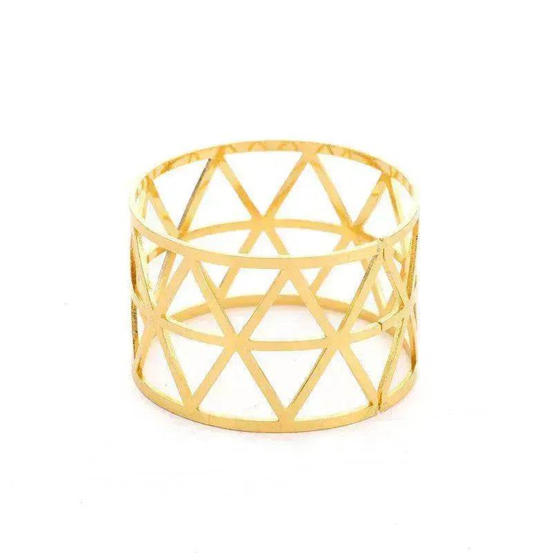 Prismatic Elegant Non-package Napkin Ring - Velora