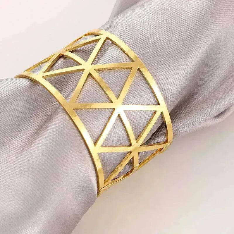 Prismatic Elegant Non-package Napkin Ring - Velora