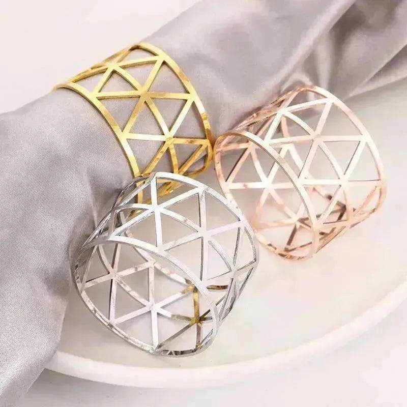Prismatic Elegant Non-package Napkin Ring - Velora