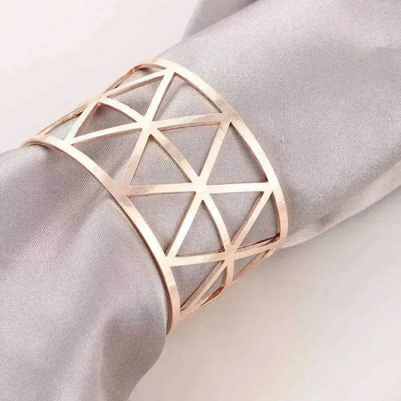 Prismatic Elegant Non-package Napkin Ring - Velora