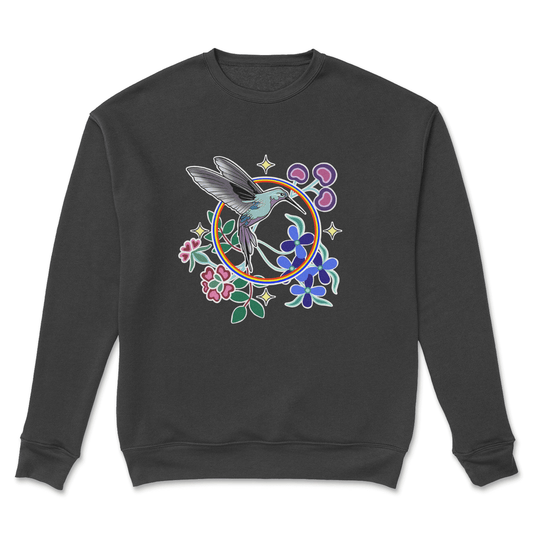 Hummingbird Joy Crewneck - Velora