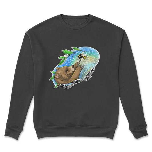Spring Time Bear Crewneck - Velora
