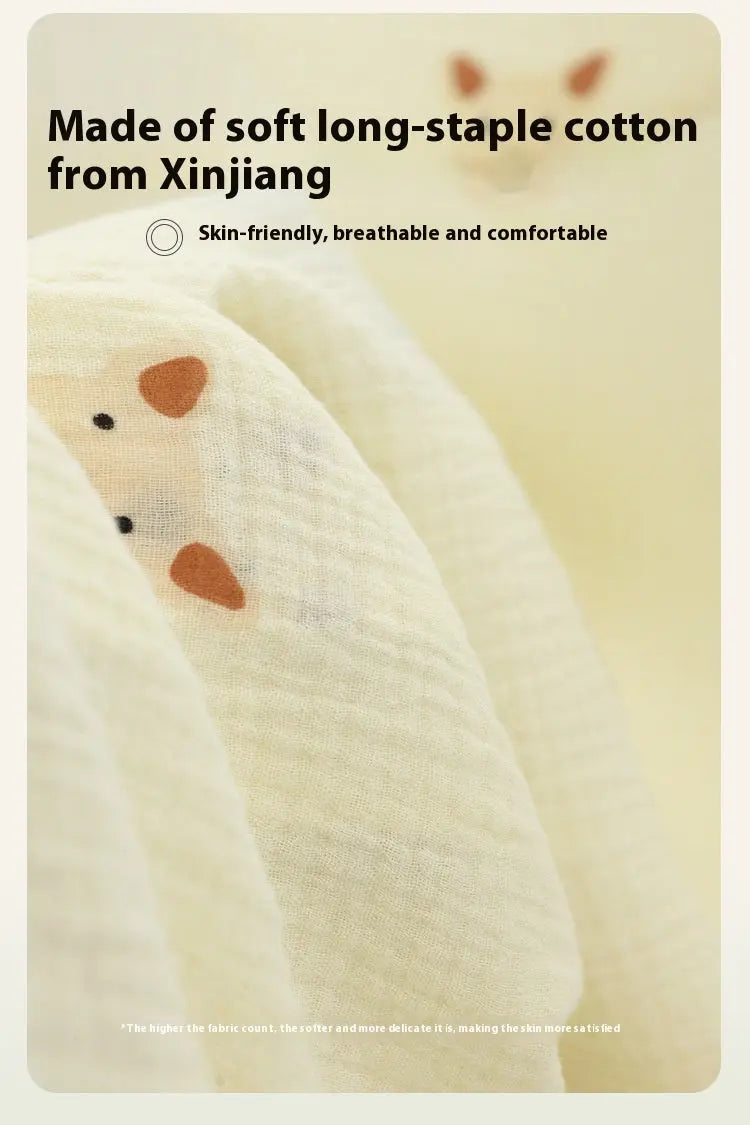 Pure Cotton Double-layer Gauze Pajamas For Women EX-STOCK Canada