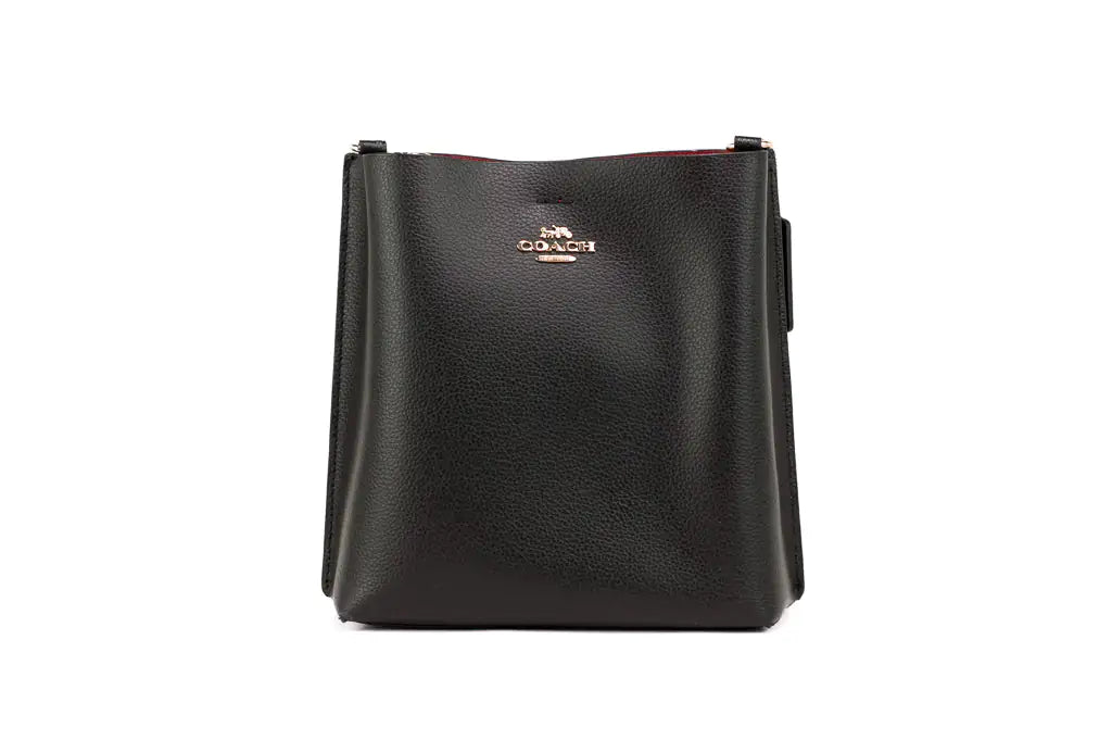 Coach Mollie 22 Pebbled Leather Mini Bucket Bag
