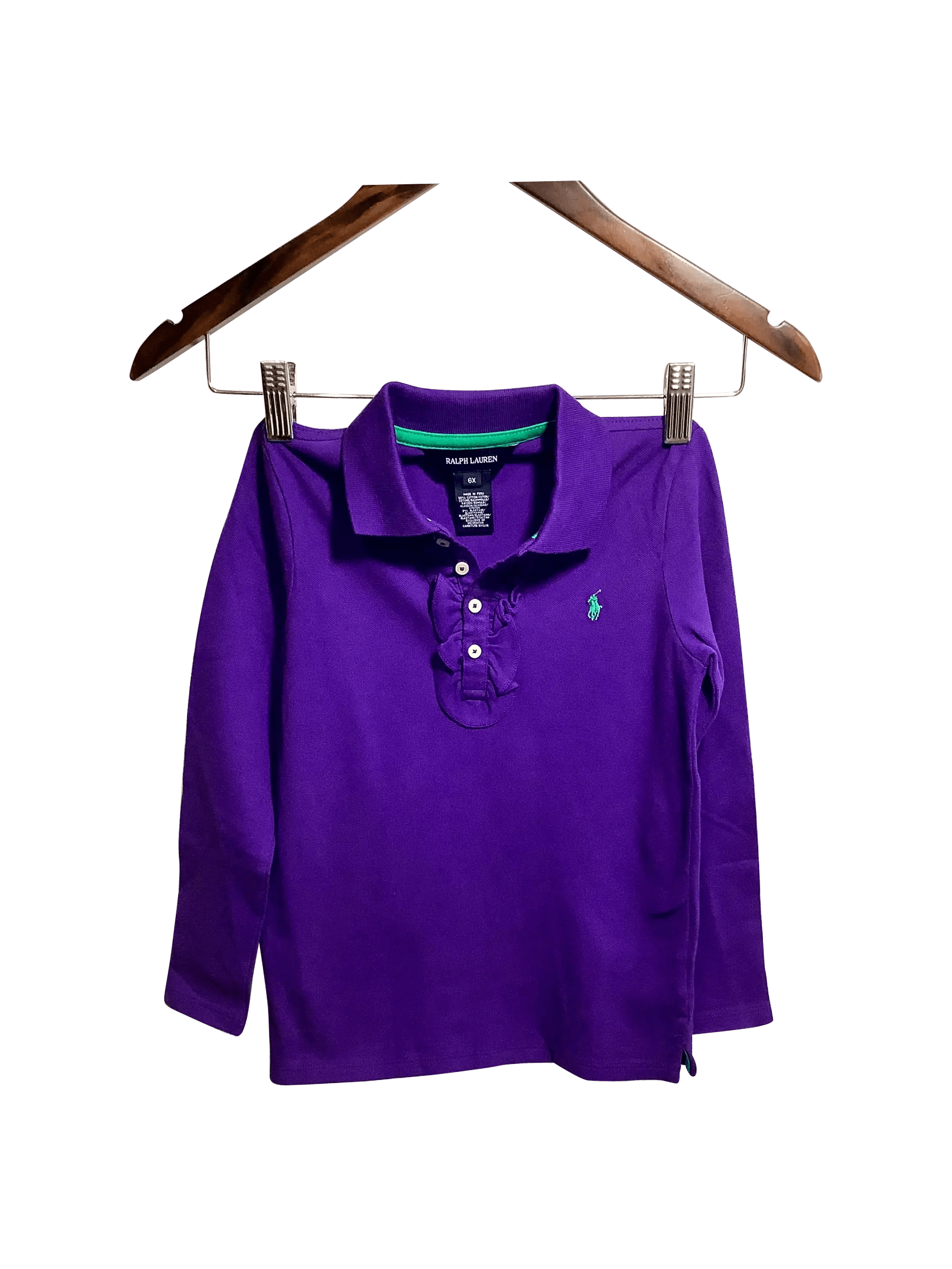 RALPH LAUREN Regular fit T-shirt in Purple - 6 - Velora