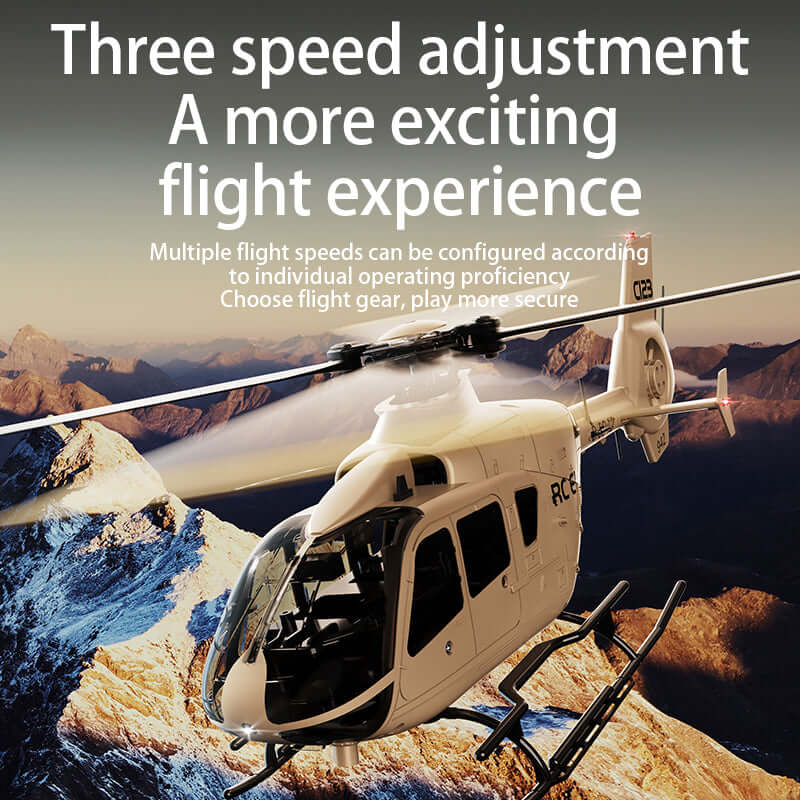 RC ERA C123 6CH Brushless RC Helicopter with Optical Flow, 3 Speed, 1-3 Batteries - Velora Luxury Fashion
