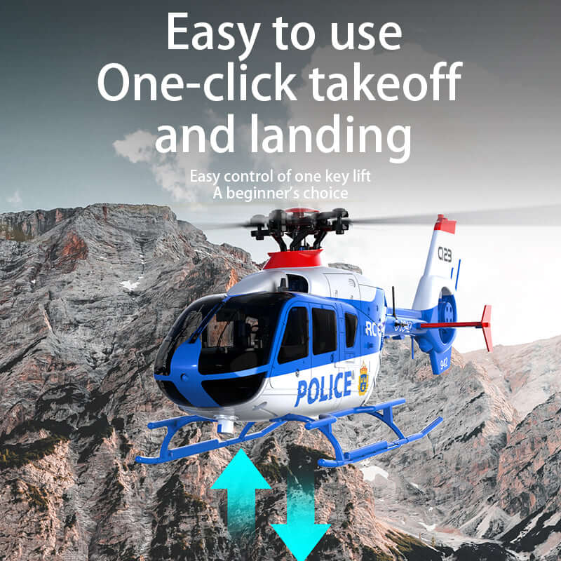 RC ERA C123 6CH Brushless RC Helicopter with Optical Flow, 3 Speed, 1-3 Batteries - Velora Luxury Fashion
