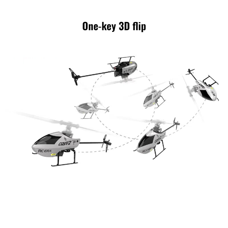 RC ERA C129 V2 4CH RC Helicopter with Altitude Hold, 6-Axis Gyro & 3D Flip - Velora Luxury Fashion