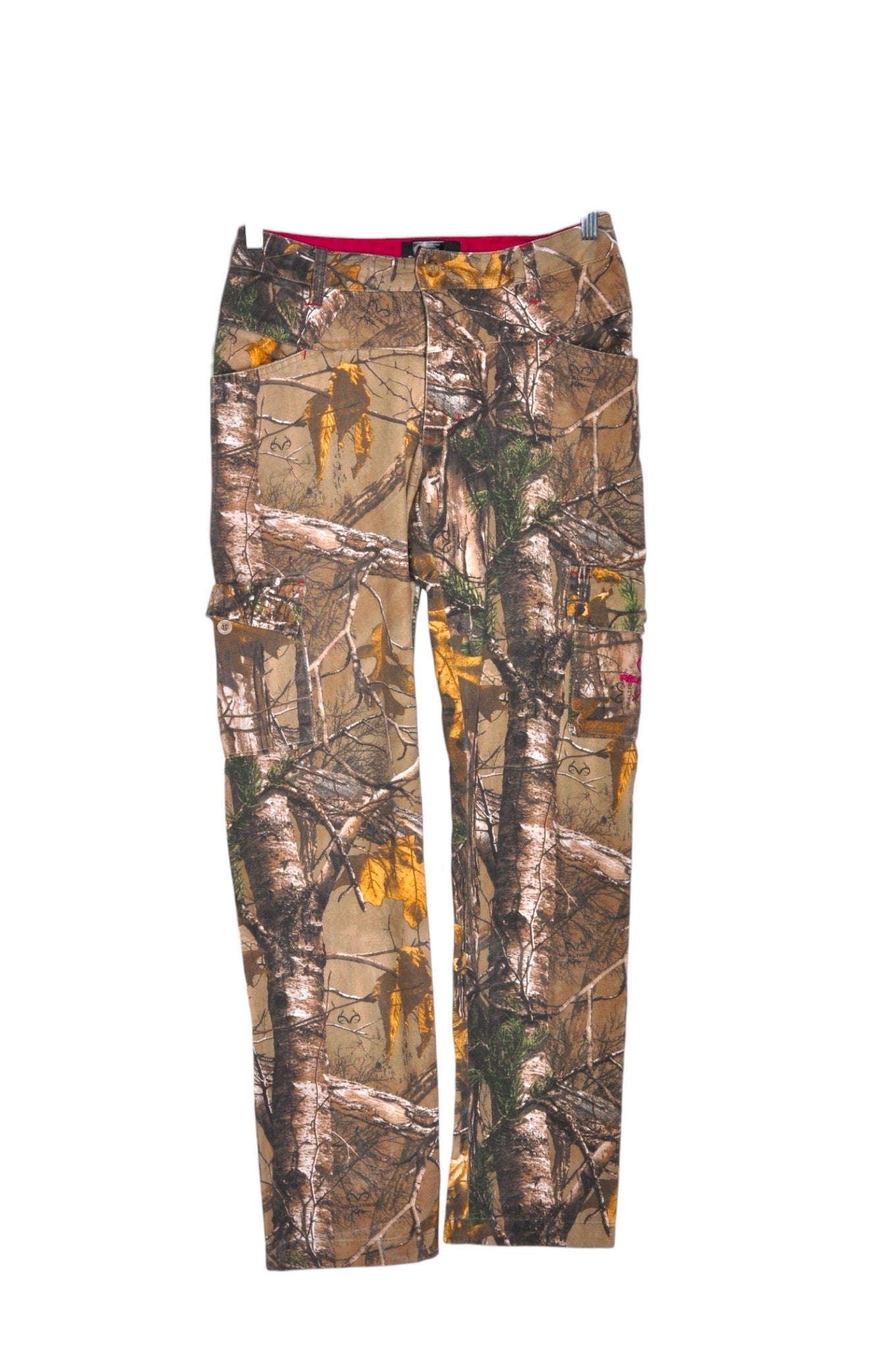 REALTREE Women Cargo Pants Regular fit in Brown - S - Velora Luxury Fashion