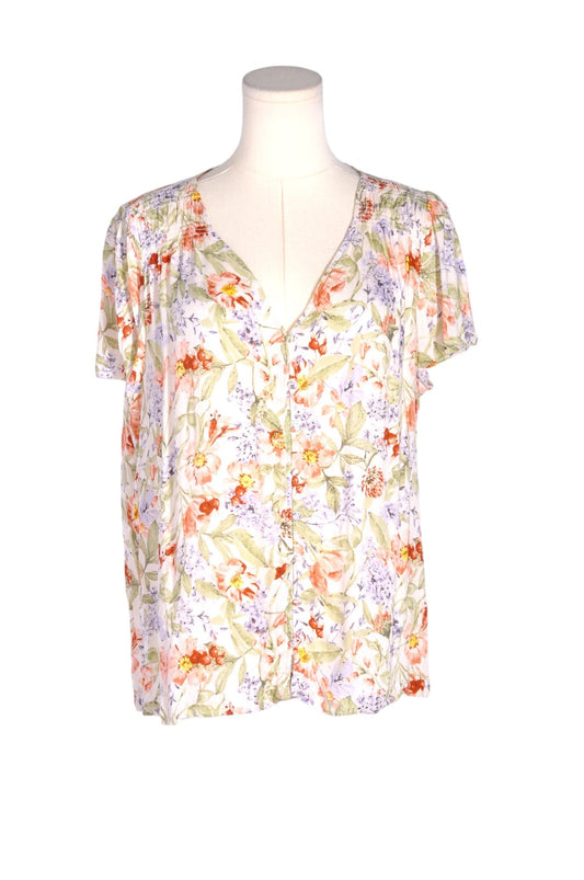 REITMANS Women Button Down Tops Regular fit in White - L - Velora Luxury Fashion
