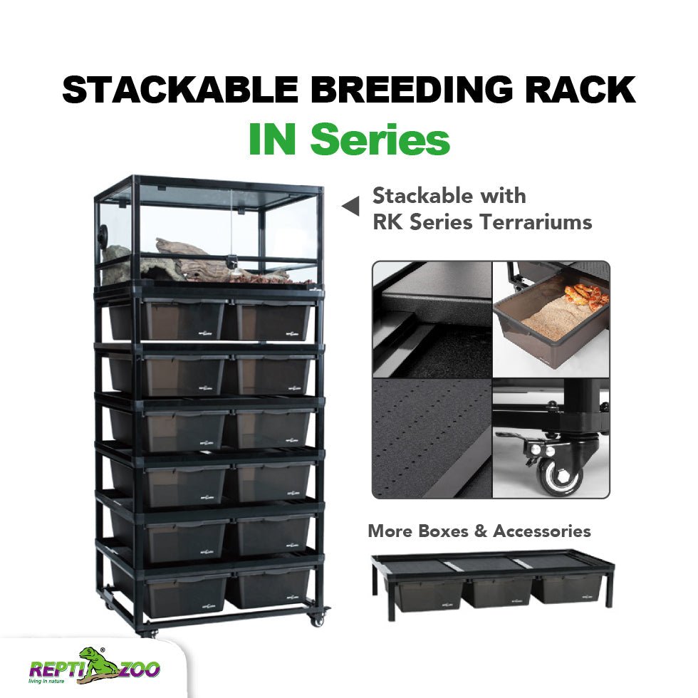 REPTIZOO Aluminum Stackable Breeding Rack (Included Heat Mats for 6 layers) - Velora Luxury Fashion