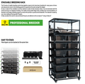 REPTIZOO Aluminum Stackable Breeding Rack (Included Heat Mats for 6 layers) - Velora Luxury Fashion