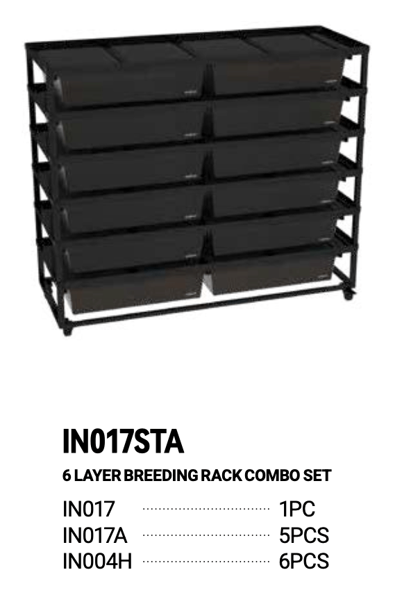 REPTIZOO Aluminum Stackable Breeding Rack (Included Heat Mats for 6 layers) - Velora Luxury Fashion