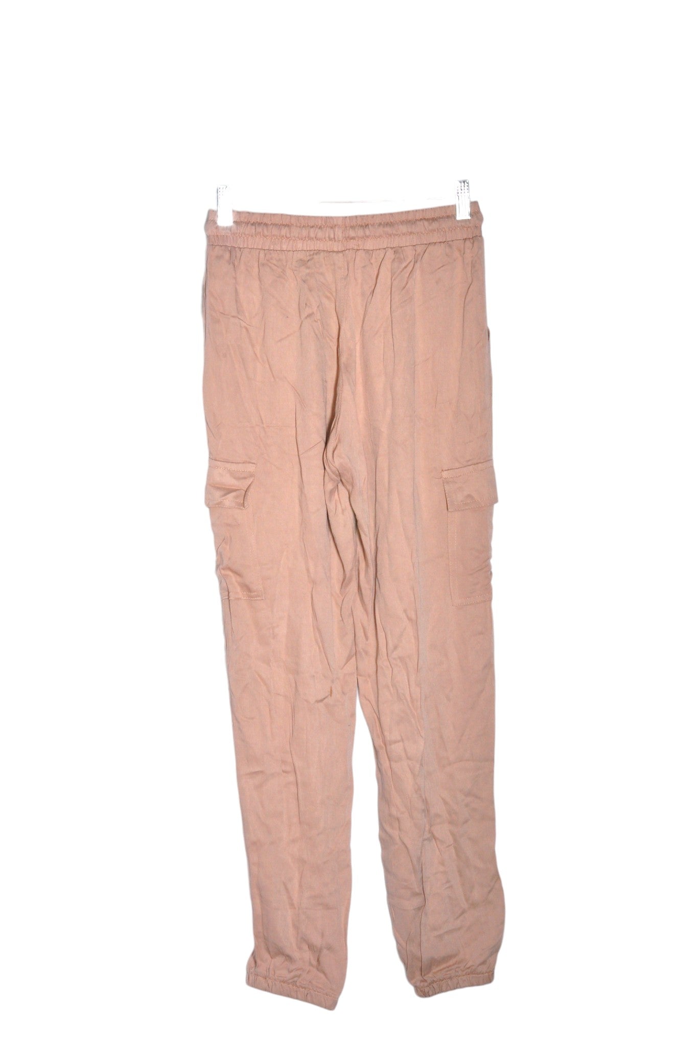 REVAMPED Women Cargo Pants Regular fit in Beige - S - Velora Luxury Fashion