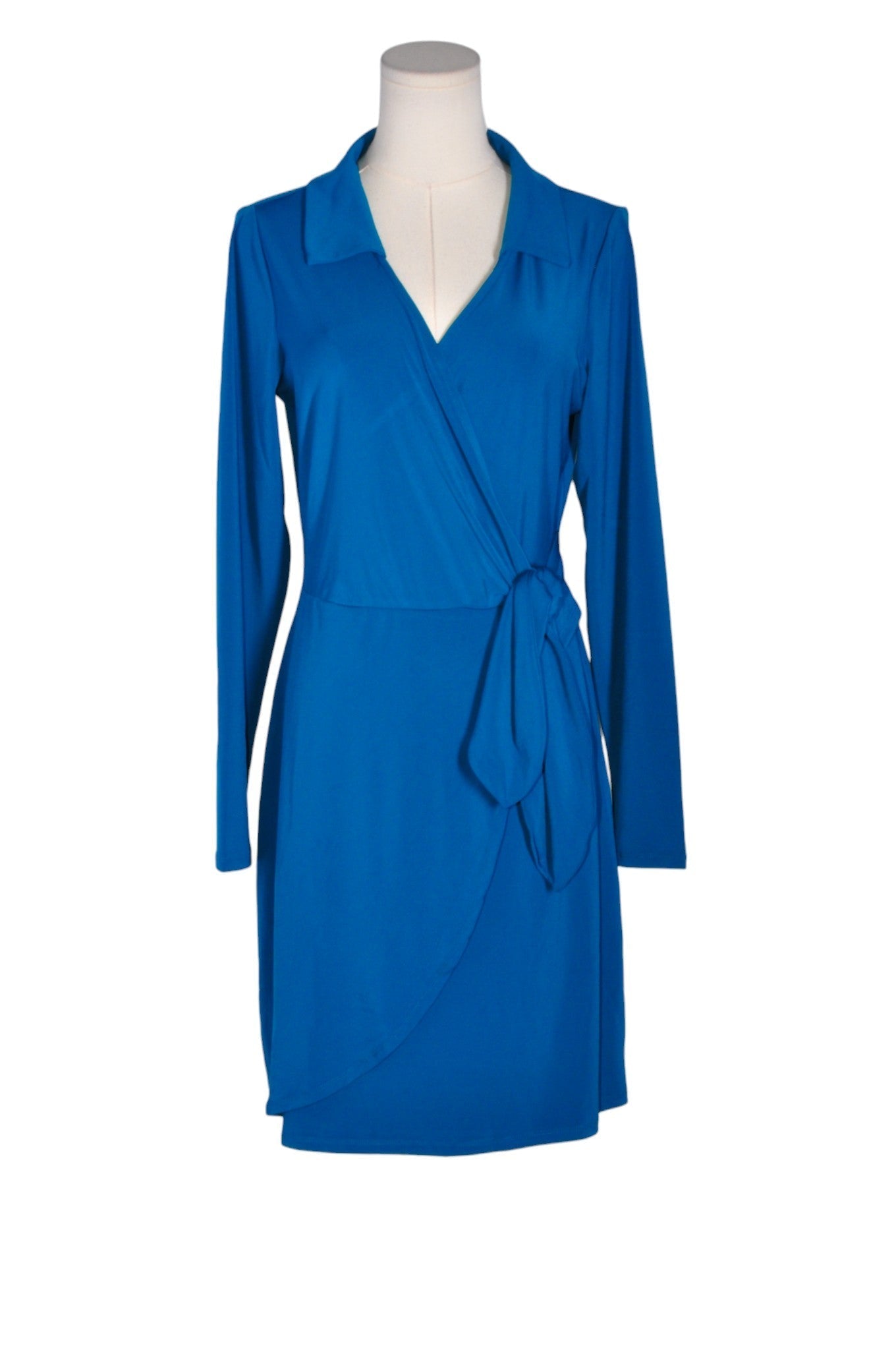 RICKI'S Women Wrap Dresses Regular fit in Blue - S - Velora Luxury Fashion