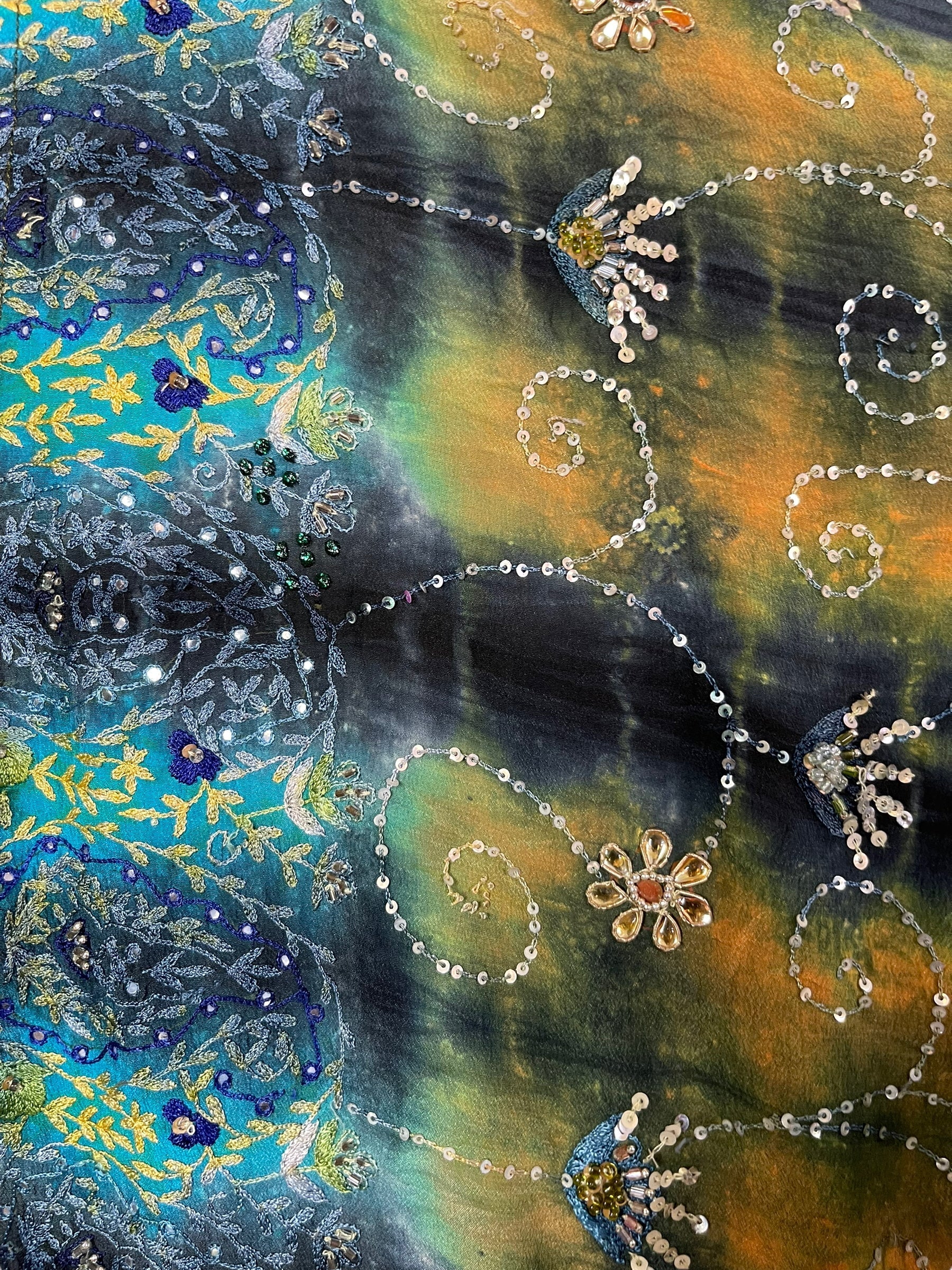PRC6394 Avatar Pure Silk Maxi Kaftan - Velora