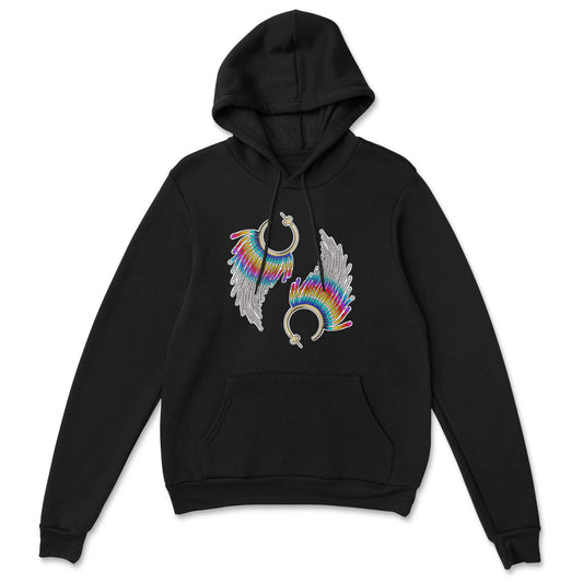 Beadiful Earrings Hoodie - Velora