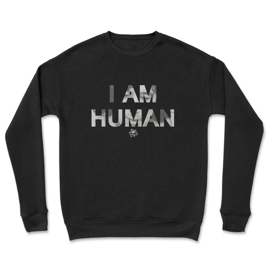 I Am Human Crewneck - Velora