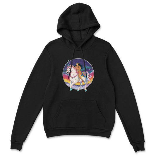 Rainbow Unicorn Woman Hoodie - Velora