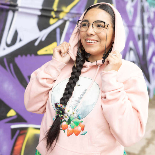 Strawberry Sage Hoodie - Velora