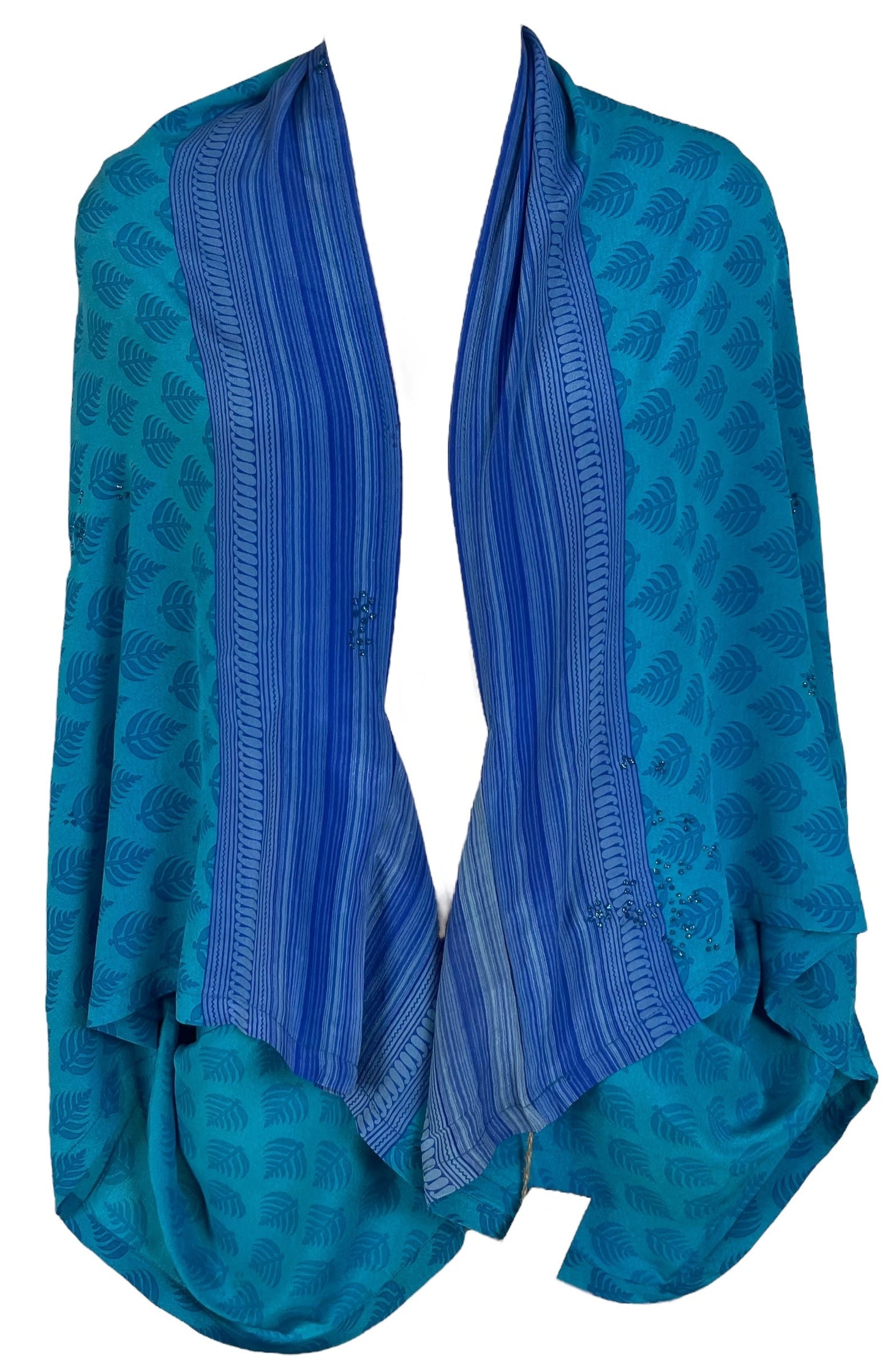 PRC6943 Wabi Sabi Pure Silk Shrug - Velora