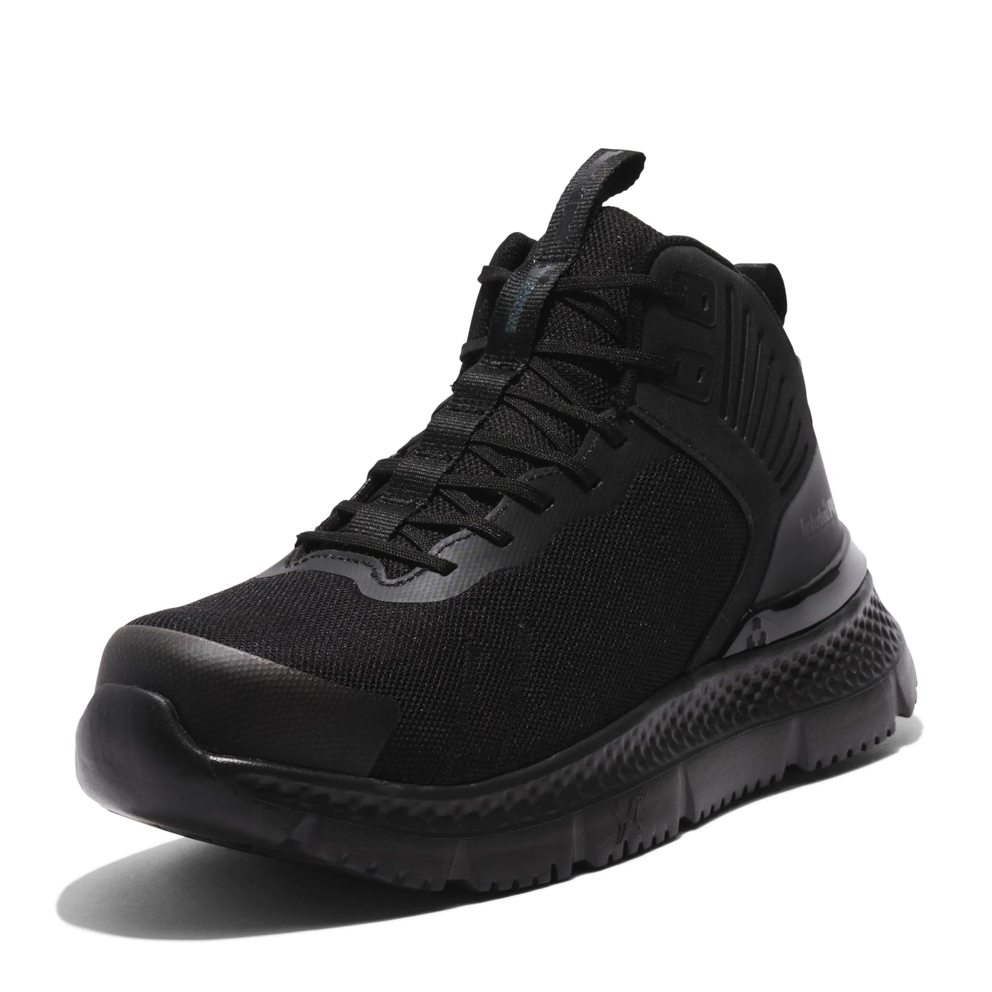 Timberland PRO Mens Setra Mid Composite Safety Toe Industrial Athletic Work Shoe Black-2024 New 7 Wide