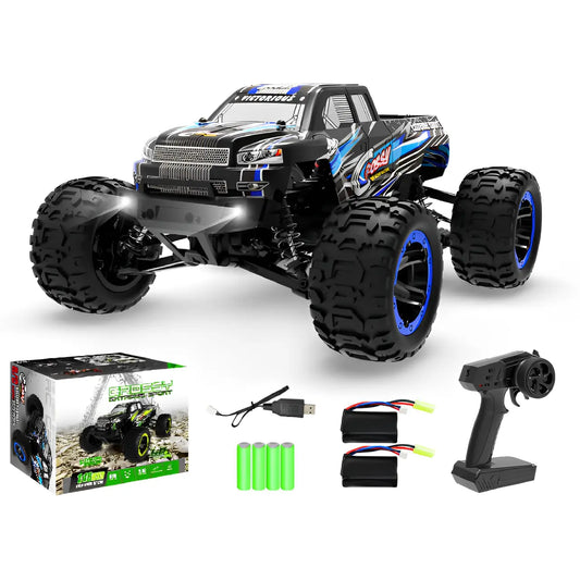 Racent Crossy 1/16 Scale 4x4 RC Monster Truck - 30mph Fast, High Speed, Off Road - Velora Luxury Fashion