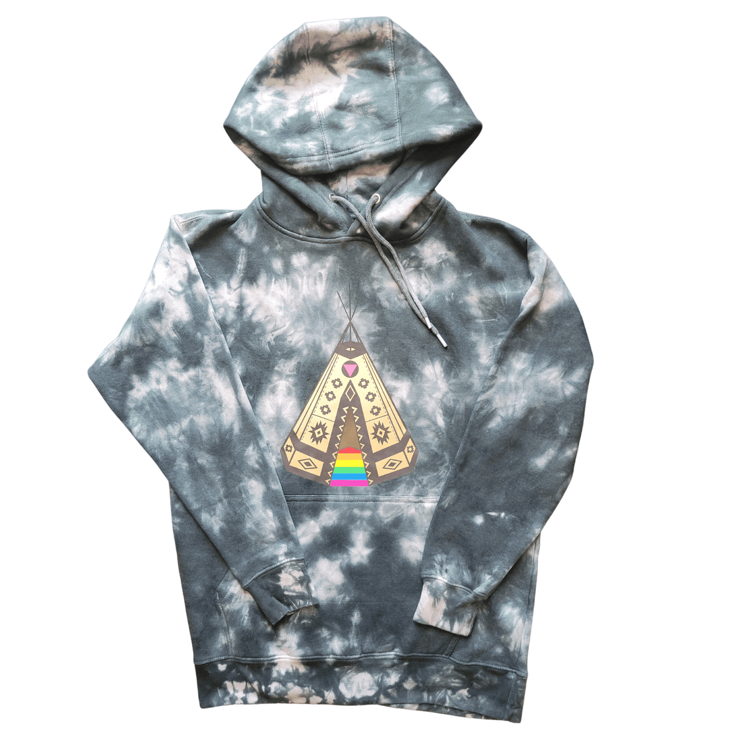 Rainbow Tipi Hoodie - Velora Luxury Fashion