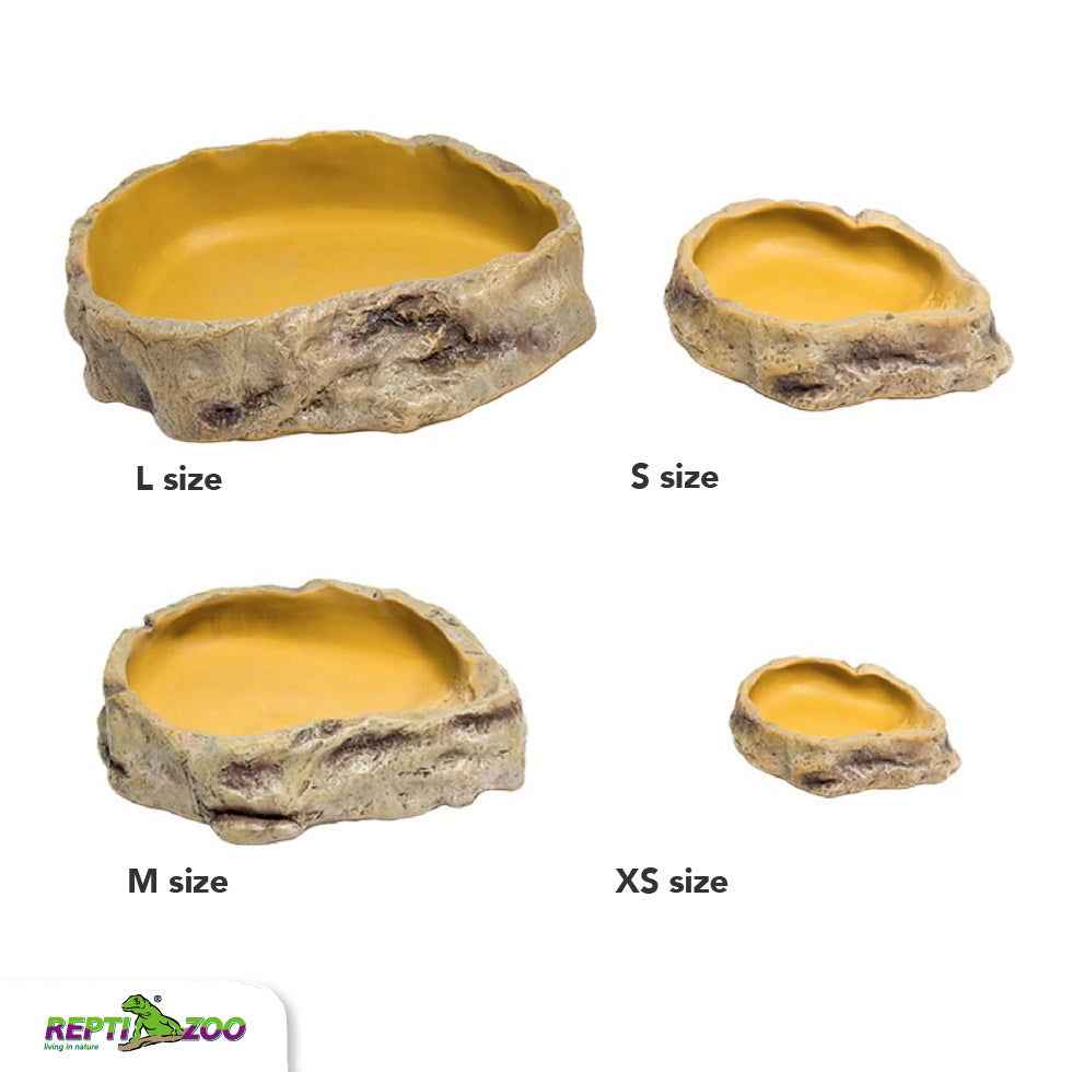 Reptile Water Dish - Natural Look for All Sizes - Velora Luxury Fashion