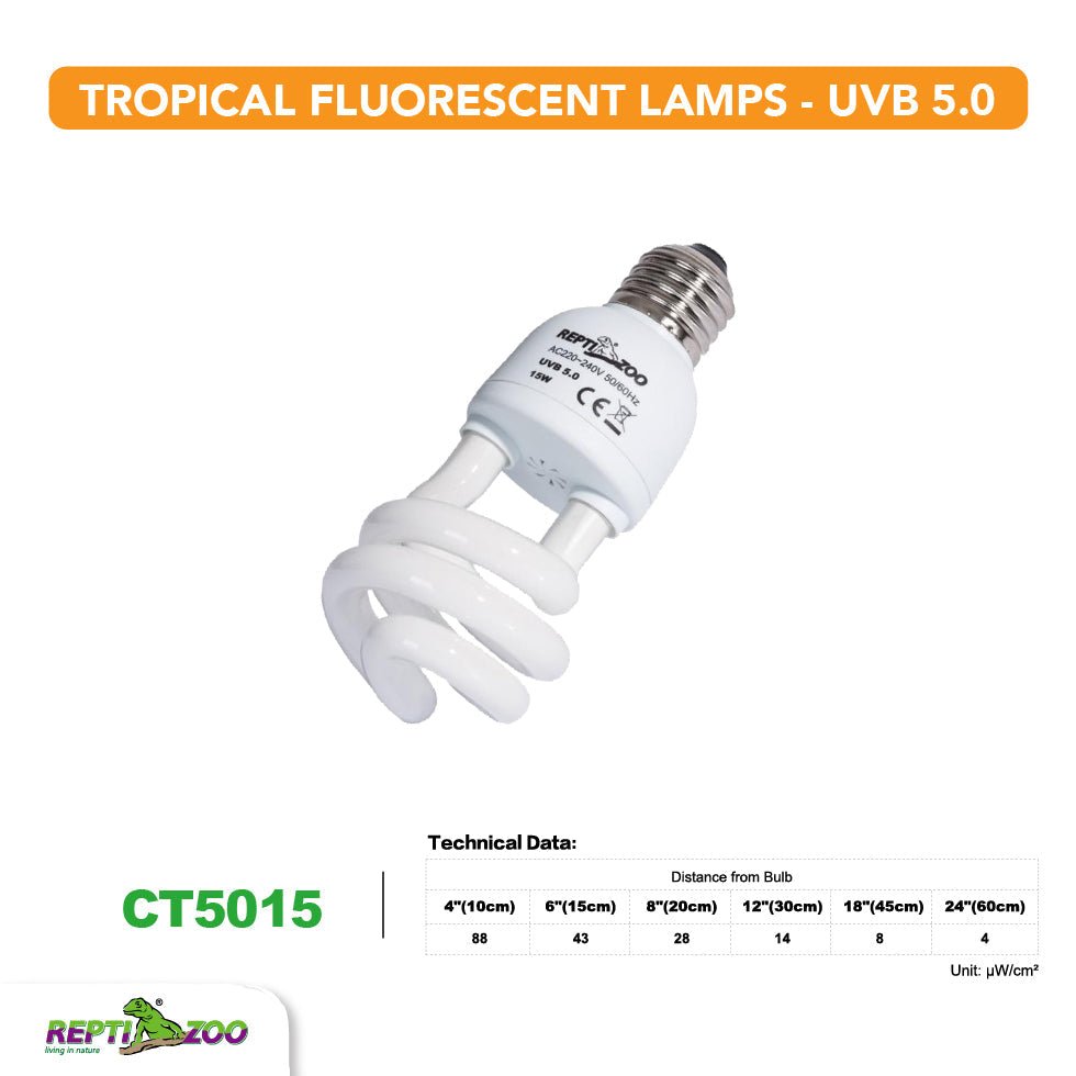 REPTIZOO UVB5.0 Tropical Fluorescent Lamps - Velora Luxury Fashion